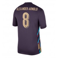 Fotbalové Dres Anglie Alexander-Arnold #8 Venkovní ME 2024 Krátký Rukáv